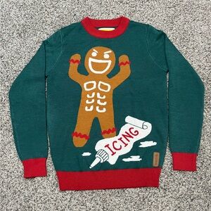 TipsyElves Gingerbread Ugly Christmas Sweater